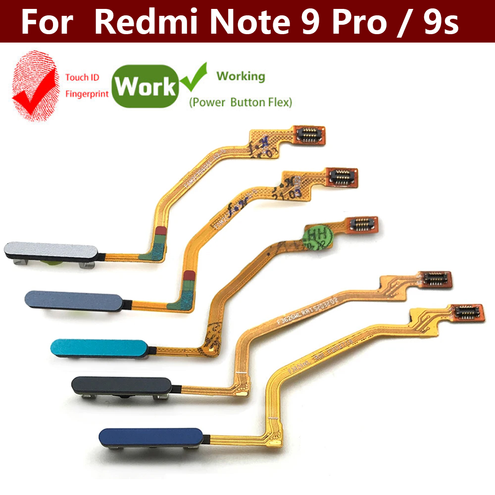Neu Für Xiaomi Redmi Hinweis 9 – Fingerprint Cable Flex Bewertung und Preis