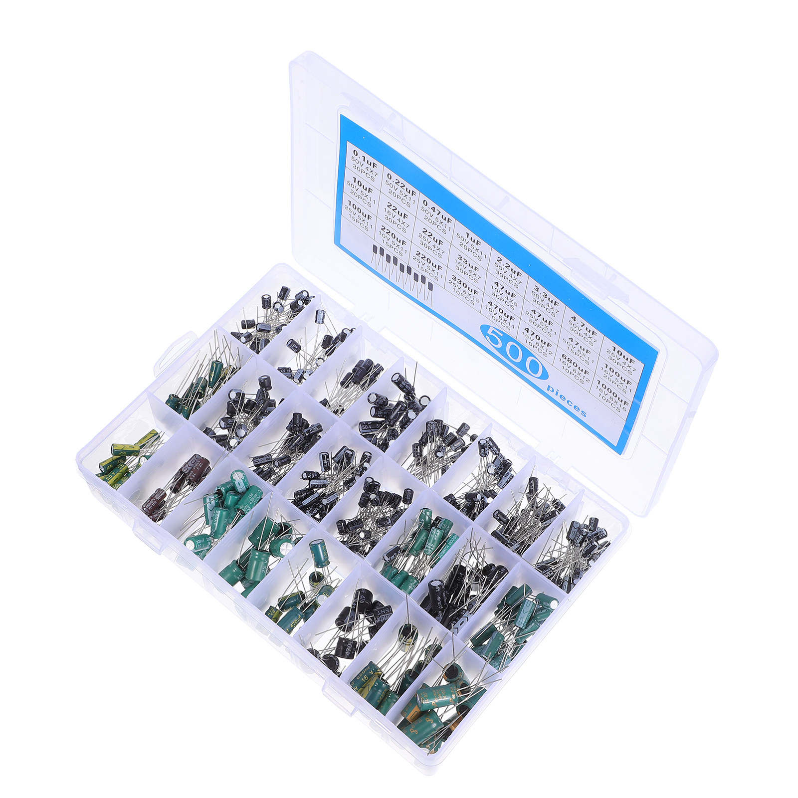 500-teiliges Aluminium-Elektro – Electronics Repairing Bewertung und Preis