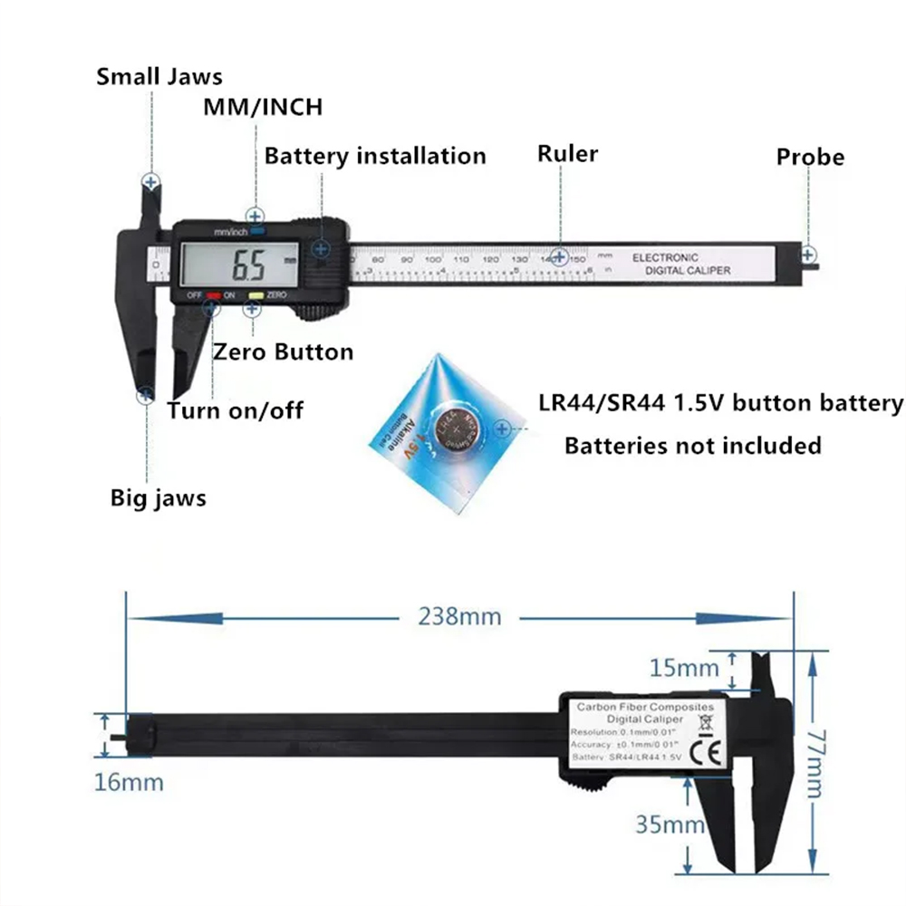 100mm 150mm Uhr elektronischer – Electronics Repair Tool Kit Bewertung und Preis